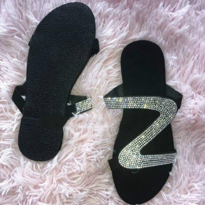 2021 Bling Bling Slides Women's Slippers for Summer Beach