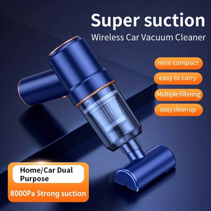 120W Wireless Handheld Vacuum Cleaner For Car And Home Cordless